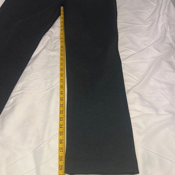 Charter Club Women’s Classic Straight Leg Pants - Heather Onyx Gray - Size 12 - Picture 13 of 14